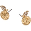 Alex and Ani Fall Harvest Jewelry(Orange Slice Stud)