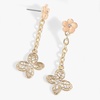 Alex and Ani Filigree Butterfly Necklace(Drop Earring)