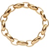 Alex and Ani Frozen Mariner Chain Rings(Stainless Gold)