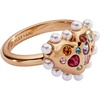 Alex and Ani Gemmy Heart Statement Ring, Shiny Gold