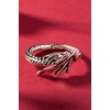 Alex and Ani HOUSE OF THE DRAGON® Syrax Bypass Ring – Sculptural Dragon Design Inspired Jewelry, Nickel-Free, Bold Luxury Statement for Women (Antique Gold)(Syrax Bypass Ring (Antique Silver))
