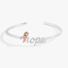 Alex and Ani Hope’ Breast Cancer Awareness Pink Ribbon Cuff(Breast Cancer Awareness Hope Cuff)