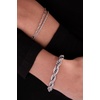Alex and Ani Large Rope Chain(Stainless Silver)