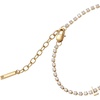 Alex and Ani “Love” Crystal Tennis Bracelet(Stainless Gold)