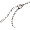 Alex and Ani “Love” Crystal Tennis Bracelet(Stainless Silver)
