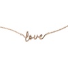 Alex and Ani Love Script Chain Bracelet(Bracelet)