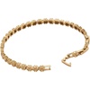 Alex and Ani Lucky Clover Charm Tennis Bracelet