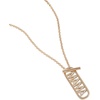 Alex and Ani Mama Toggle Pendant Necklace(Gold)