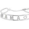 Alex and Ani Mama Toggle Pendant Necklace(Shiny Silver)
