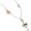 Alex and Ani Margarita Lime Stud Earring(Alex and Ani Feelin’ Salty Margarita Necklace)