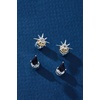Alex and Ani Moon Magic Earrings(Celestial Earring set of 2 (Two Tone))