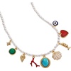 Alex and Ani Moonlight Beach Pearl Charm Necklace(Moonlight Beach Pearl Charm Necklace)