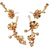 Alex and Ani New York Botanical Garden Floral Earrings(Alex and Ani New York Botanical Garden Pansies Statement Earrings)