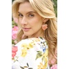 Alex and Ani New York Botanical Garden Floral Earrings(Alex and Ani New York Botanical Garden Peony Petal Statement Earrings)
