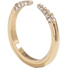 Alex and Ani “Opportunity is Everywhere” Open Tusk Ring(Stainless Steel Gold)