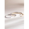 Alex and Ani “Opportunity is Everywhere” Open Tusk Ring(Stainless Steel Silver)