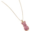 Alex and Ani PEEPS Jewelry(Peeps® Pink Crystal Bunny Pendant Necklace)