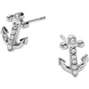 Alex and Ani Pave Anchor Jewelry(Pave Anchor Stud Earring)