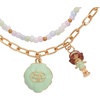 Alex and Ani Polly Pocket™ Jewelry – Nostalgic Enamel & Resin Charms, Adjustable Fit, Nickel-Free Finish(Shiny Gold)