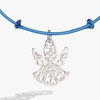 Alex and Ani Ribbon Bow Charm Bangle(Colorful Holiday Angel Charm Bangle)