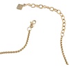 Alex and Ani September Birthstone and Flower Flip Charm Necklace(Stainless Gold)