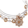 Alex and Ani Snowflake Bangle Set of 3