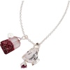 Alex and Ani ‘Spill the Tea’ Cup Charm Pendant Necklaces(Silver)