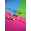 Alex and Ani THE POWERPUFF GIRLS Bubbles Crystal Inline Bracelet(THE POWERPUFF GIRLS™ Buttercup Crystal Inline Bracelet)