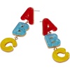 Alex and Ani Teacher’s Pet Earrings(ABC Linear Earring)
