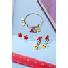 Alex and Ani Teacher’s Pet Earrings(Apple Stud Earrings)