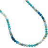Alex and Ani Turquoise Ombre Semi-Precious Beaded Anklet(Turquoise Ombre Semi-Precious Beaded Necklace)