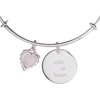 Alex and Ani “Wild at Heart” Duo Charm Pendant Necklace(Bangle)