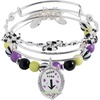 Alex and Ani BEETLEJUICE ‘Handbook for the Recently Deceased’ Pendant Necklace(Set of 3 bangles)