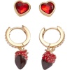 Alex and Ani Box of Chocolate Jewelry(Chocolate-Covered Strawberry Earrings  Set of 2)