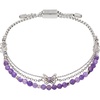 Alex and Ani Butterfly Stranded Bracelet Set(Stainless Steel Silver)