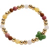 Alex and Ani Carved Butterfly Jewelry(Carved Butterfly Healing Stone Stretch Bracelet)