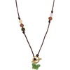 Alex and Ani Carved Butterfly Jewelry(Carved Butterfly Healing Stone Toggle Necklace)