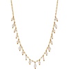 Alex and Ani Coin Pearl Drop Gold Jewelry(Freshwater Pearl Shaky Necklace)