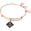 Alex and Ani Color Infusion Soul Sisters Bangle Bracelet(Shiny Rose)