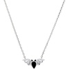 Alex and Ani Crystal Bat Pendant