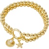 Alex and Ani Double Stretch Bracelets(Shell + Starfish)