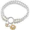 Alex and Ani Double Stretch Bracelets(Sunflower + Bee)