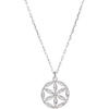 Alex and Ani Faith and Family Rosette Pendant Necklace