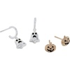 Alex and Ani Ghost and Pumpkin Earring Set