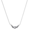 Alex and Ani HOUSE OF THE DRAGON® Necklaces – Dimensional Dragon & Helmet Pendants with Faceted Crystal, Nickel-Free, Unique Jewelry Gift(Syrax Necklace (Antique Silver))