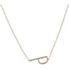 Alex and Ani Precious Elongated Initial Necklace P