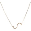 Alex and Ani Precious Elongated Initial Necklace S