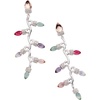 Alex and Ani Light Bulb Earrings(Silver Muted)