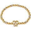 Alex and Ani Love Birds Stretch Beaded Bracelet