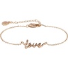 Alex and Ani Love Script Chain Bracelet(Bracelet)